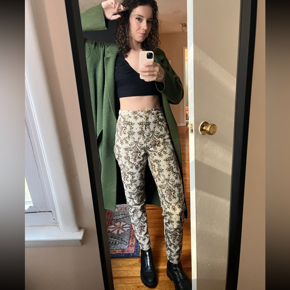 Vintage Floral Pants